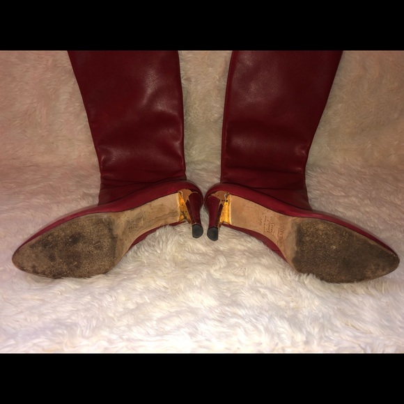Jimmy Choo Red Boots - Picture 8 of 8